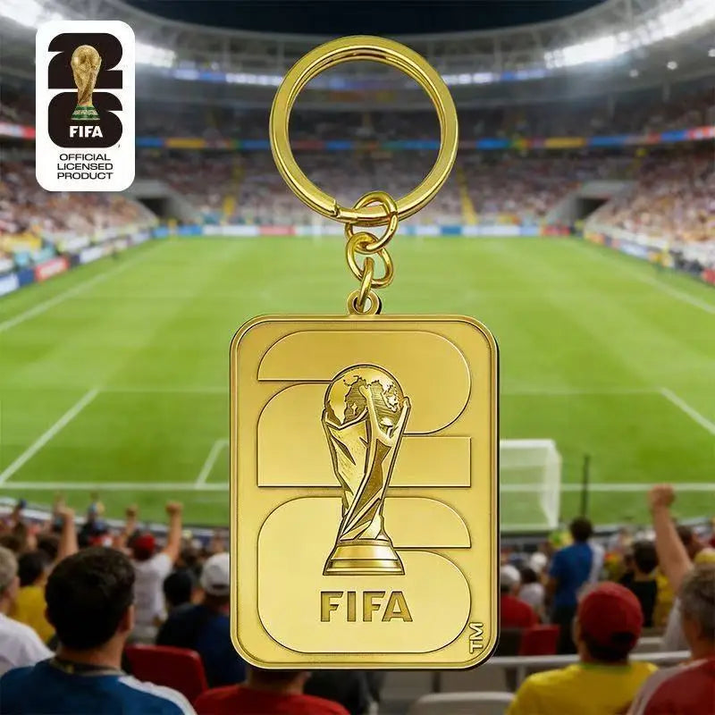 Chaveiro Esmalte FIFA World Cup 2026 – Souvenir Futebol