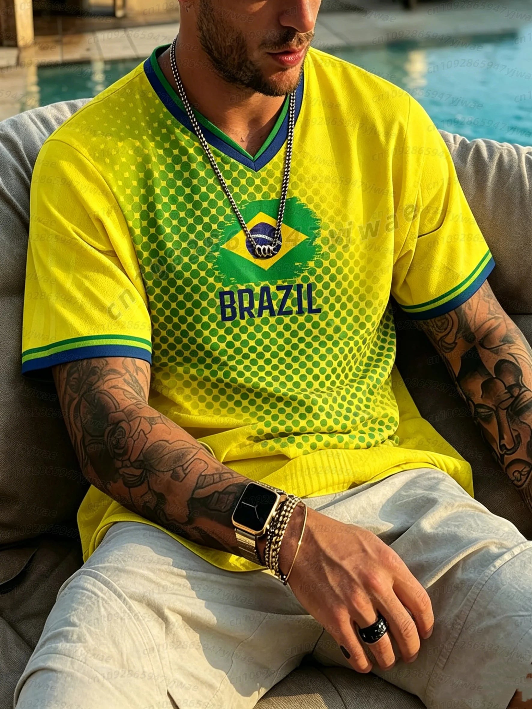 Camiseta Bandeira do Brasil 2026 – Masculina e Feminina