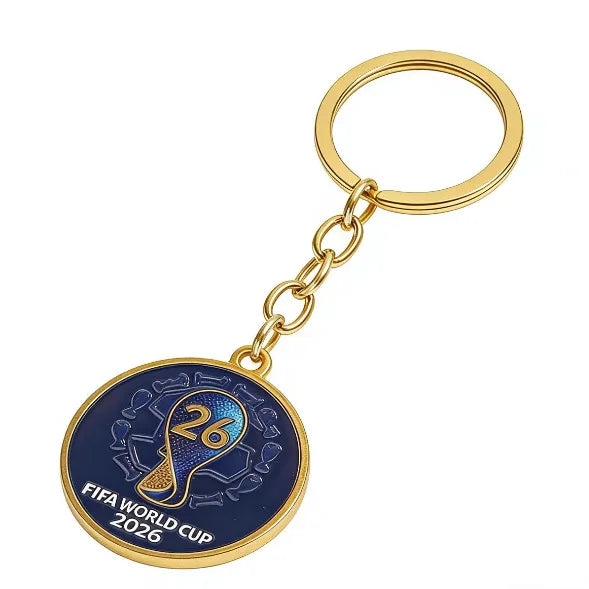 Chaveiro Esmalte FIFA World Cup 2026 – Souvenir Futebol