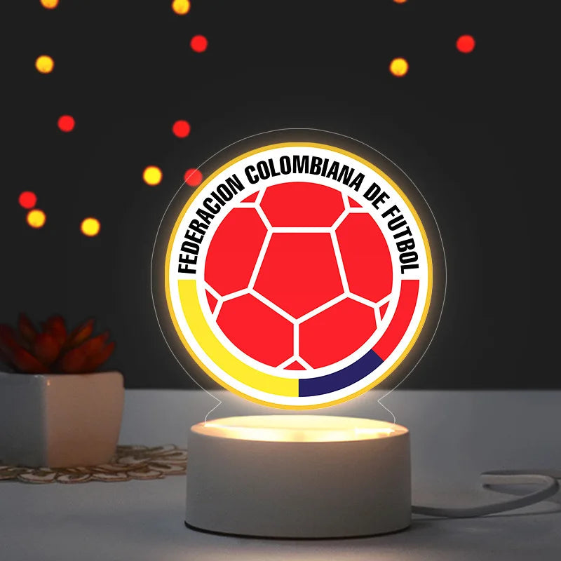 Luminária LED  FIFA 2026 – Decoração Futebol