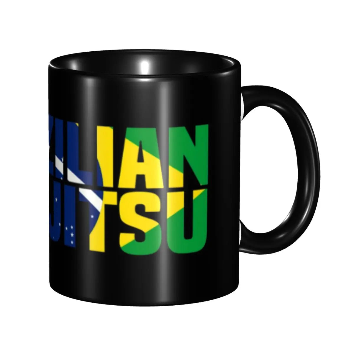 Caneca Cerâmica Bandeira do Brasil Personalizada