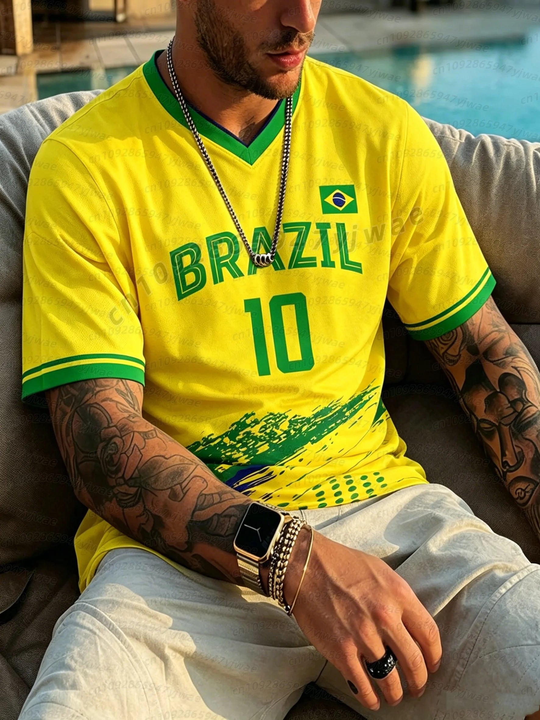 Camiseta Bandeira do Brasil 2026 – Masculina e Feminina