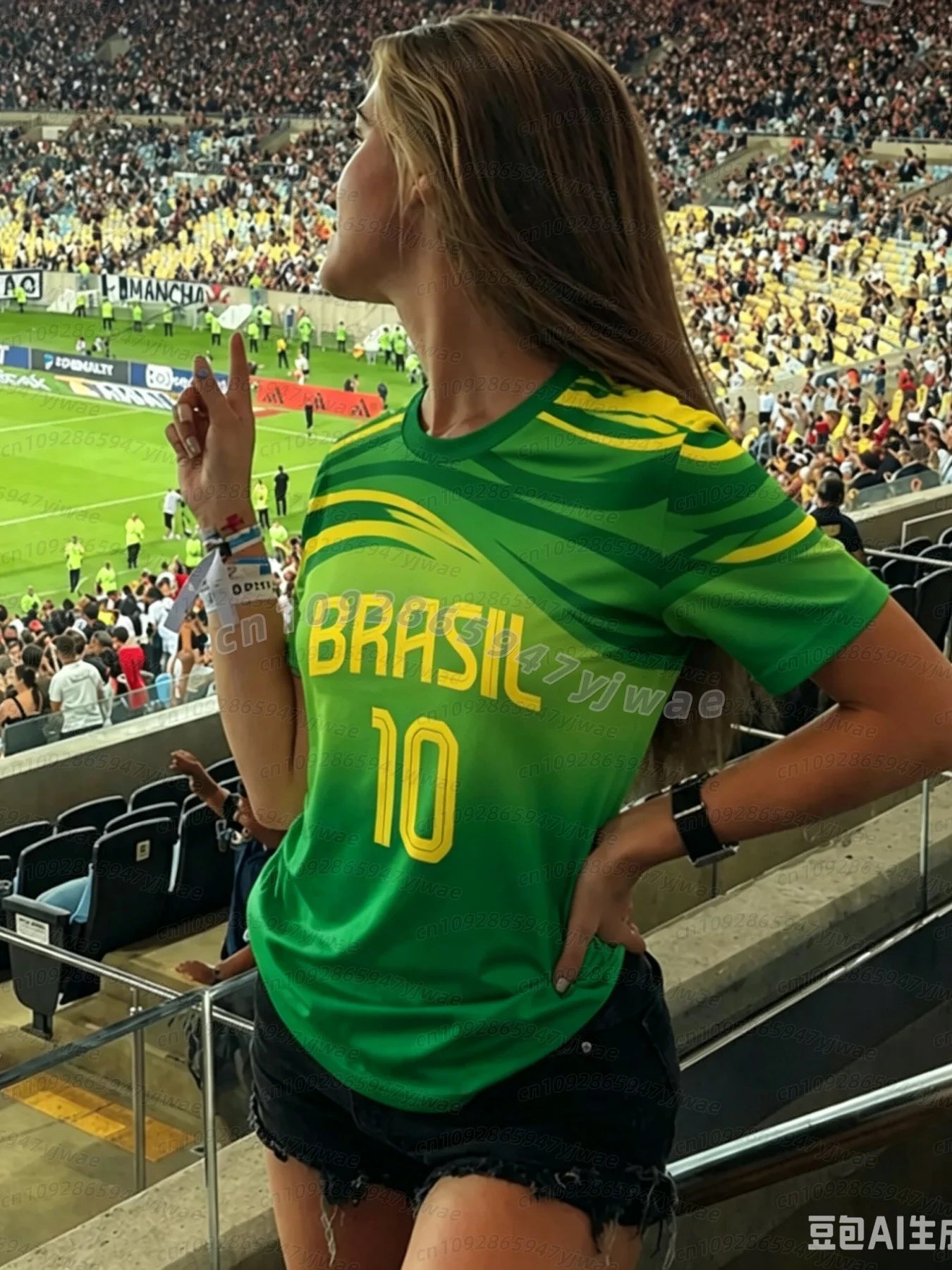Camiseta Feminina Brasil Y2K – Estilo Streetwear Futebol