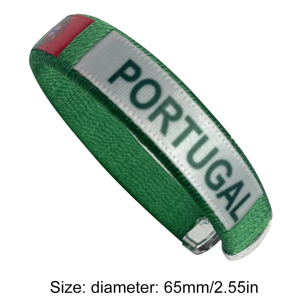 Pulseira Bandeira Brasil / Argentina – 65mm