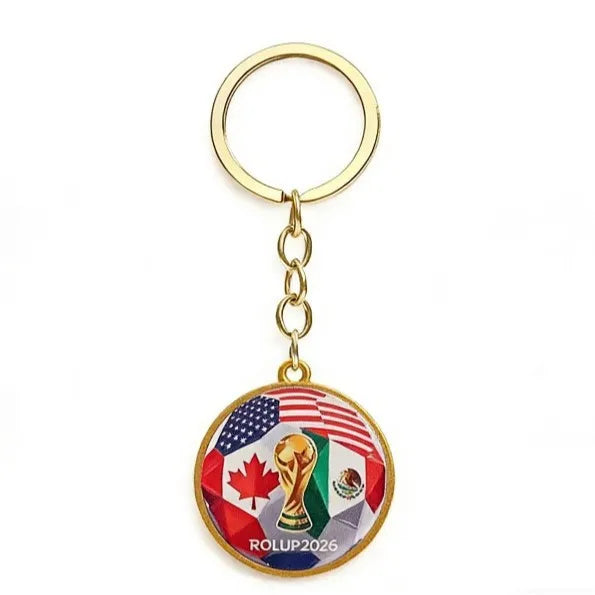 Chaveiro Esmalte FIFA World Cup 2026 – Souvenir Futebol