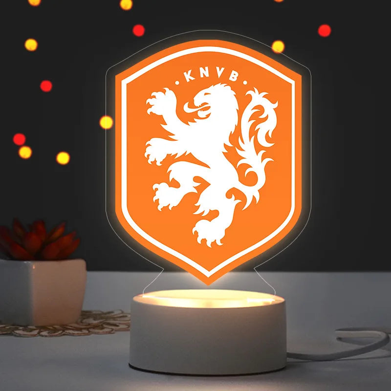 Luminária LED  FIFA 2026 – Decoração Futebol