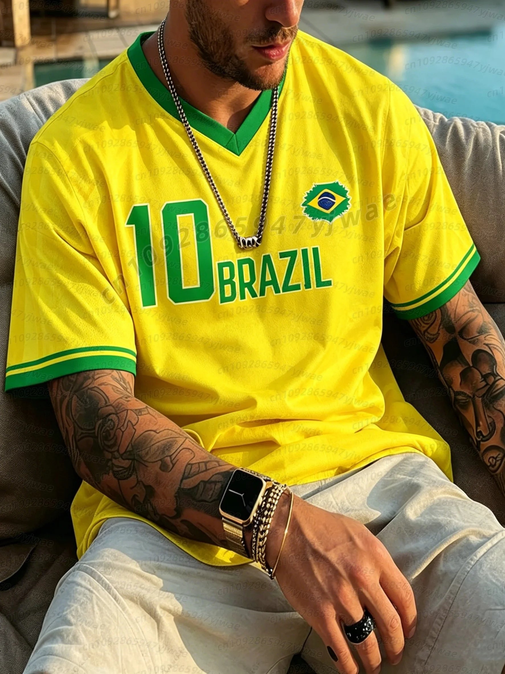 Camiseta Bandeira do Brasil 2026 – Masculina e Feminina