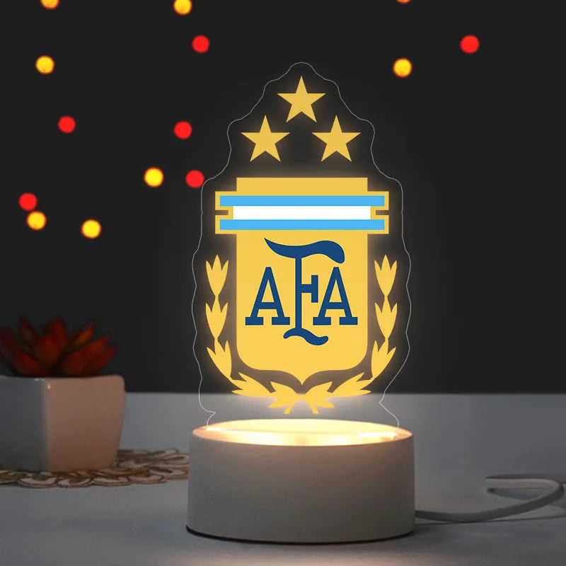 Luminária LED  FIFA 2026 – Decoração Futebol