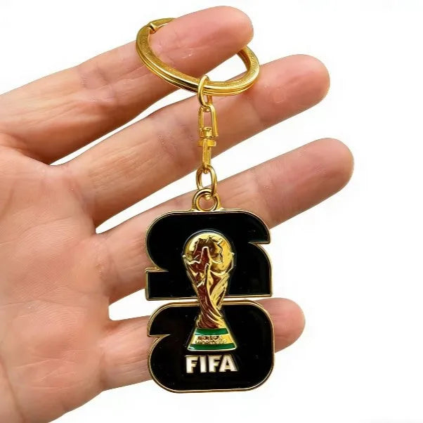Chaveiro Esmalte FIFA World Cup 2026 – Souvenir Futebol