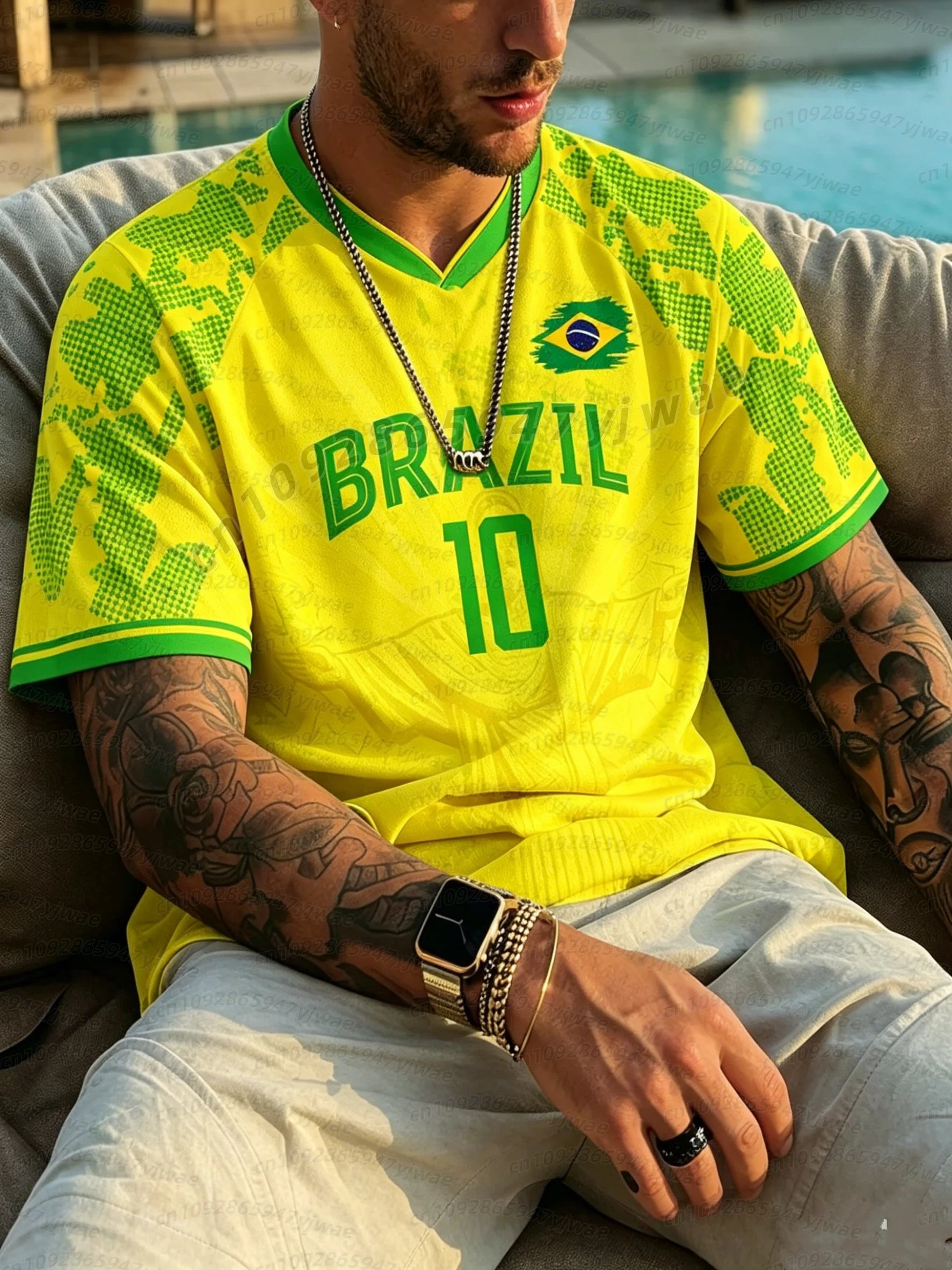 Camiseta Bandeira do Brasil 2026 – Masculina e Feminina