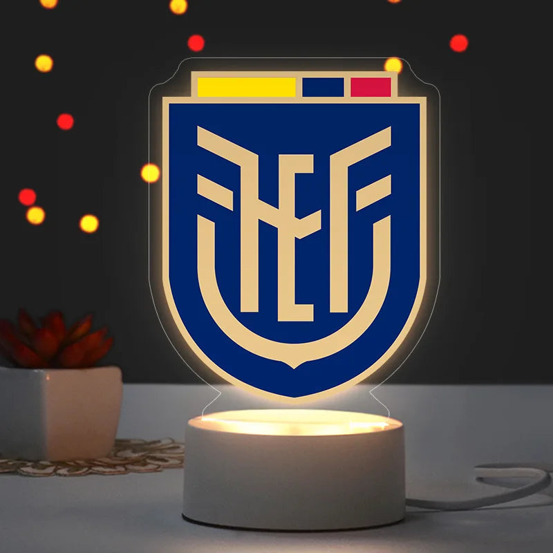 Luminária LED  FIFA 2026 – Decoração Futebol