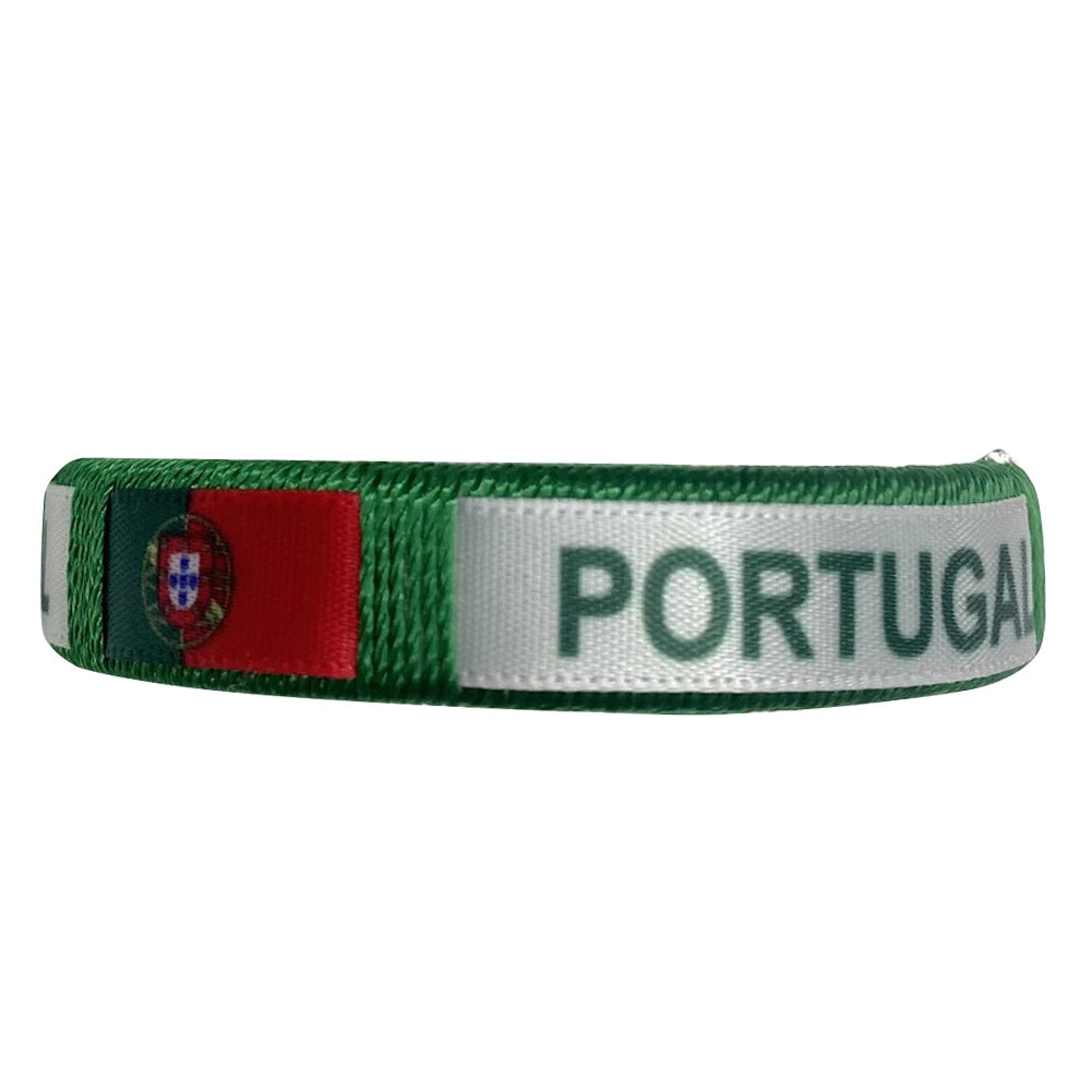 Pulseira Bandeira Brasil / Argentina – 65mm