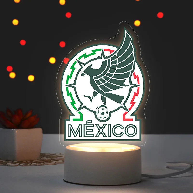 Luminária LED  FIFA 2026 – Decoração Futebol