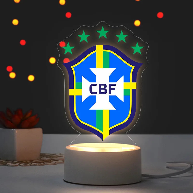 Luminária LED  FIFA 2026 – Decoração Futebol