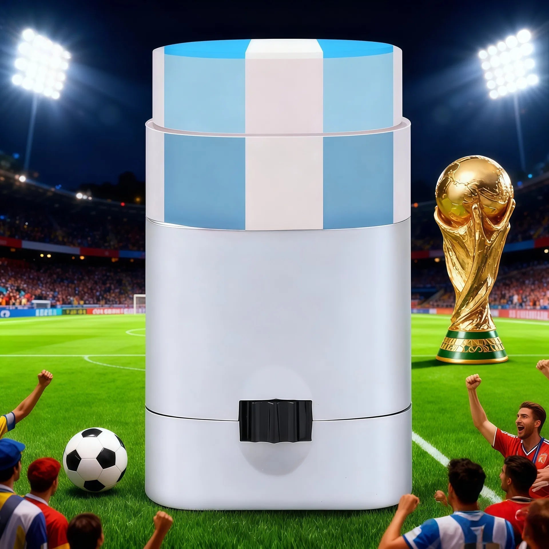 Pintura Facial em Bastão – Torcida e Futebol