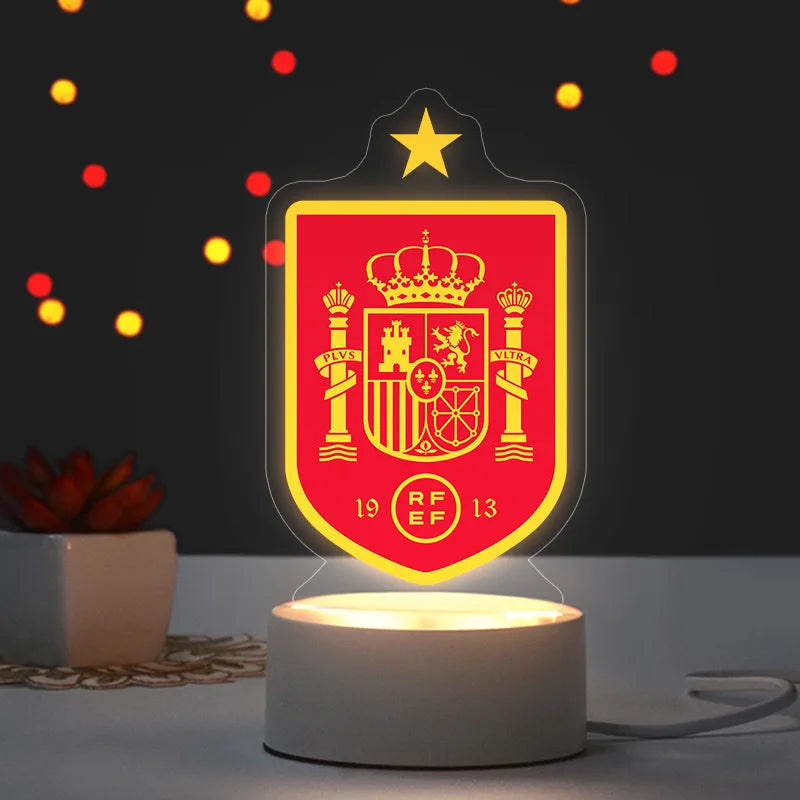 Luminária LED  FIFA 2026 – Decoração Futebol