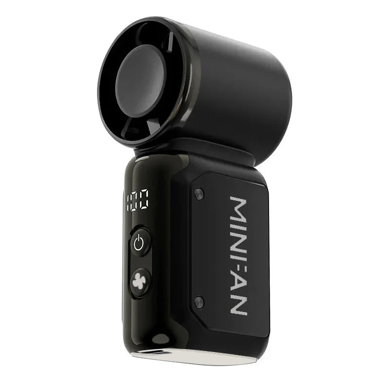 Mini Ventilador Portátil USB Recarregável para Viagem Escritório e Uso Externo
