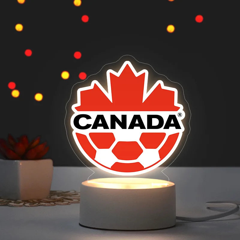 Luminária LED  FIFA 2026 – Decoração Futebol