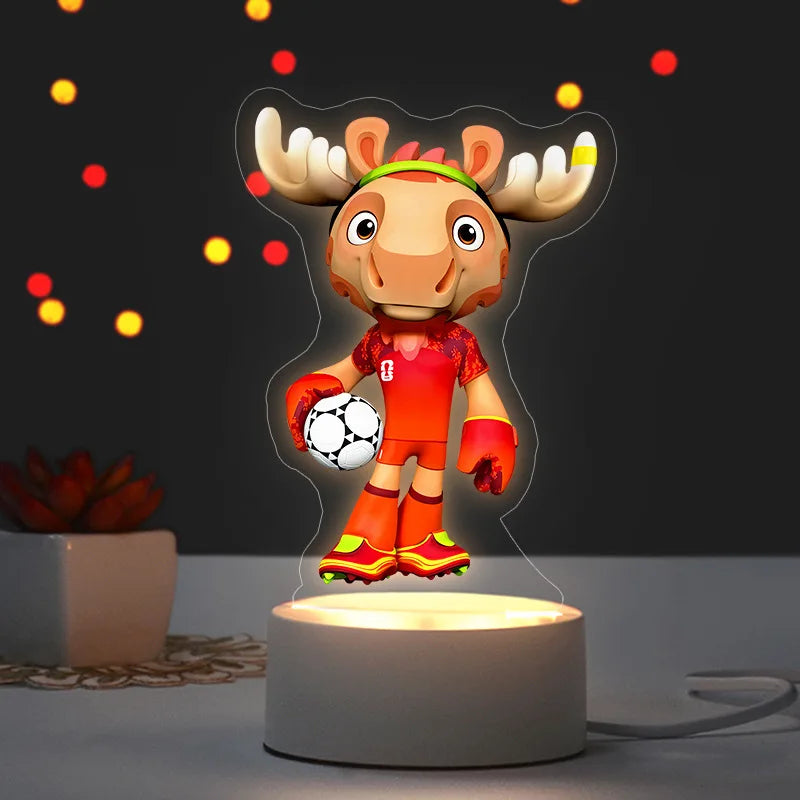 Luminária LED  FIFA 2026 – Decoração Futebol