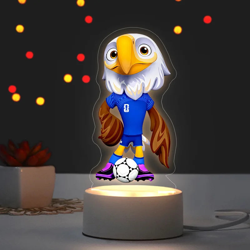 Luminária LED  FIFA 2026 – Decoração Futebol