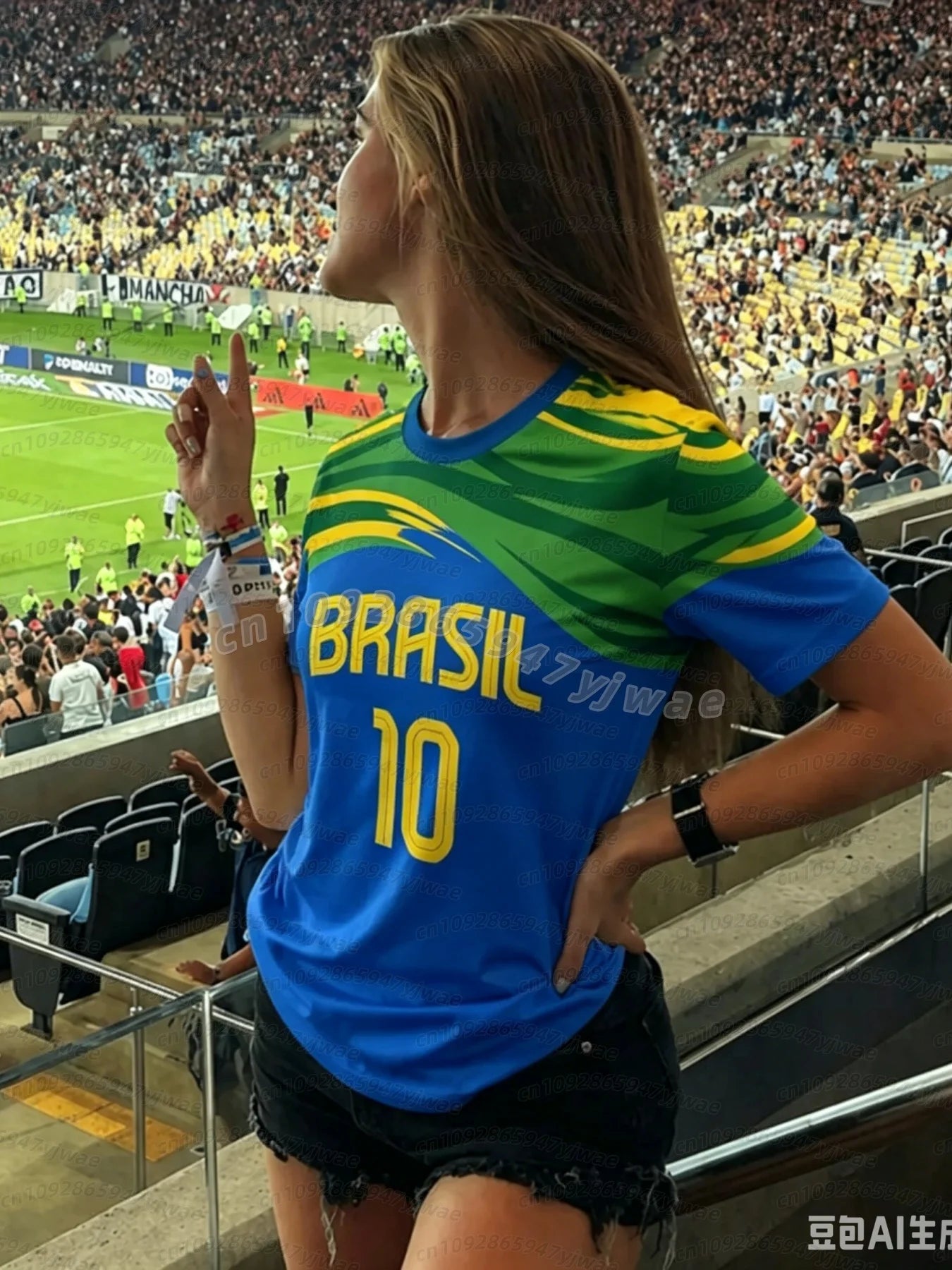 Camiseta Feminina Brasil Y2K – Estilo Streetwear Futebol