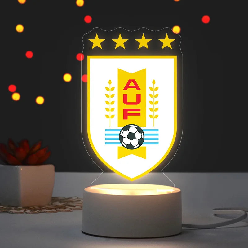 Luminária LED  FIFA 2026 – Decoração Futebol