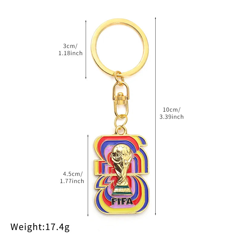Chaveiro Esmalte FIFA World Cup 2026 – Souvenir Futebol
