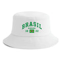 Chapéu Bucket Hat Reversível Bandeira do Brasil