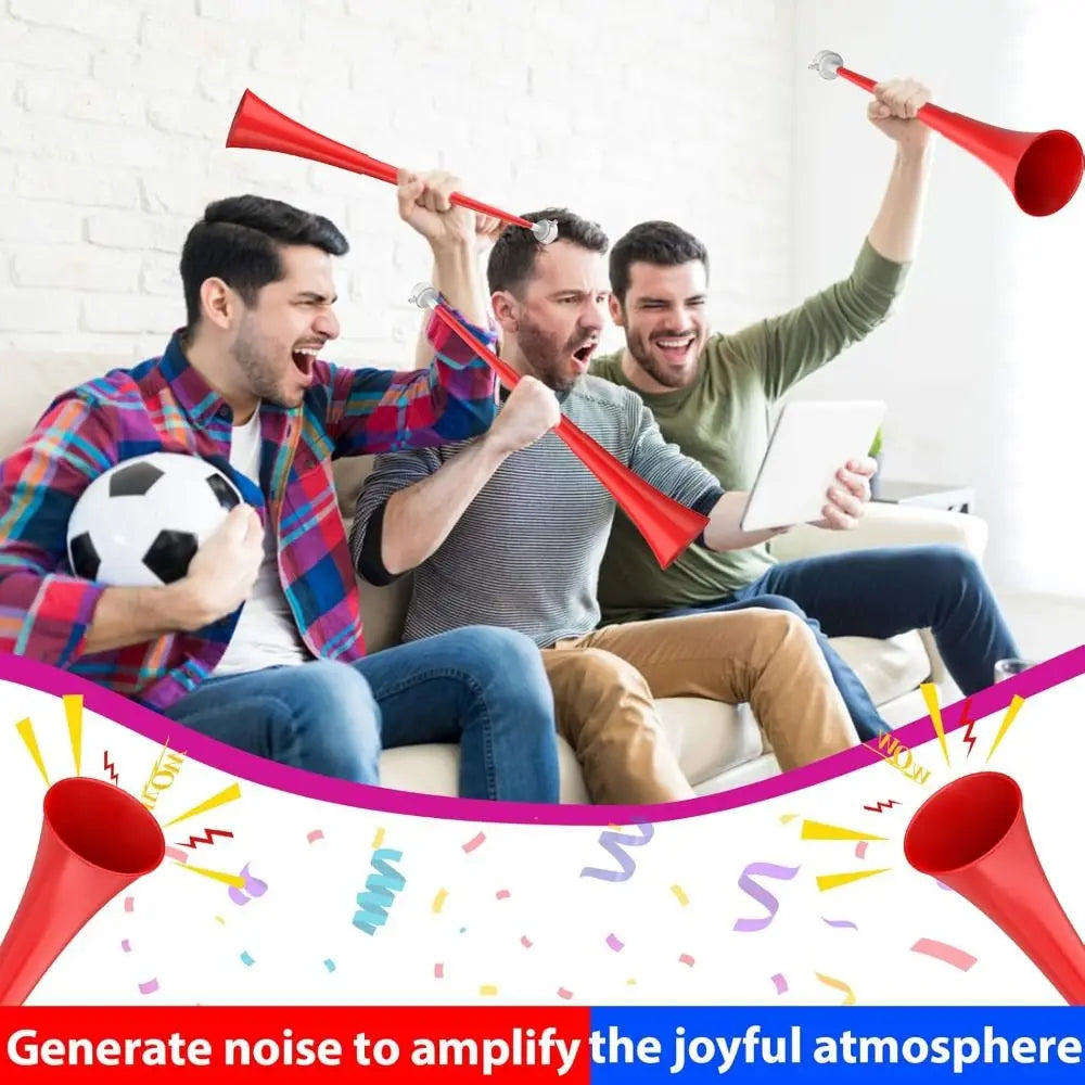 Vuvuzela Dobrável 24" – Buzina de Estádio