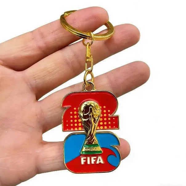 Chaveiro Esmalte FIFA World Cup 2026 – Souvenir Futebol